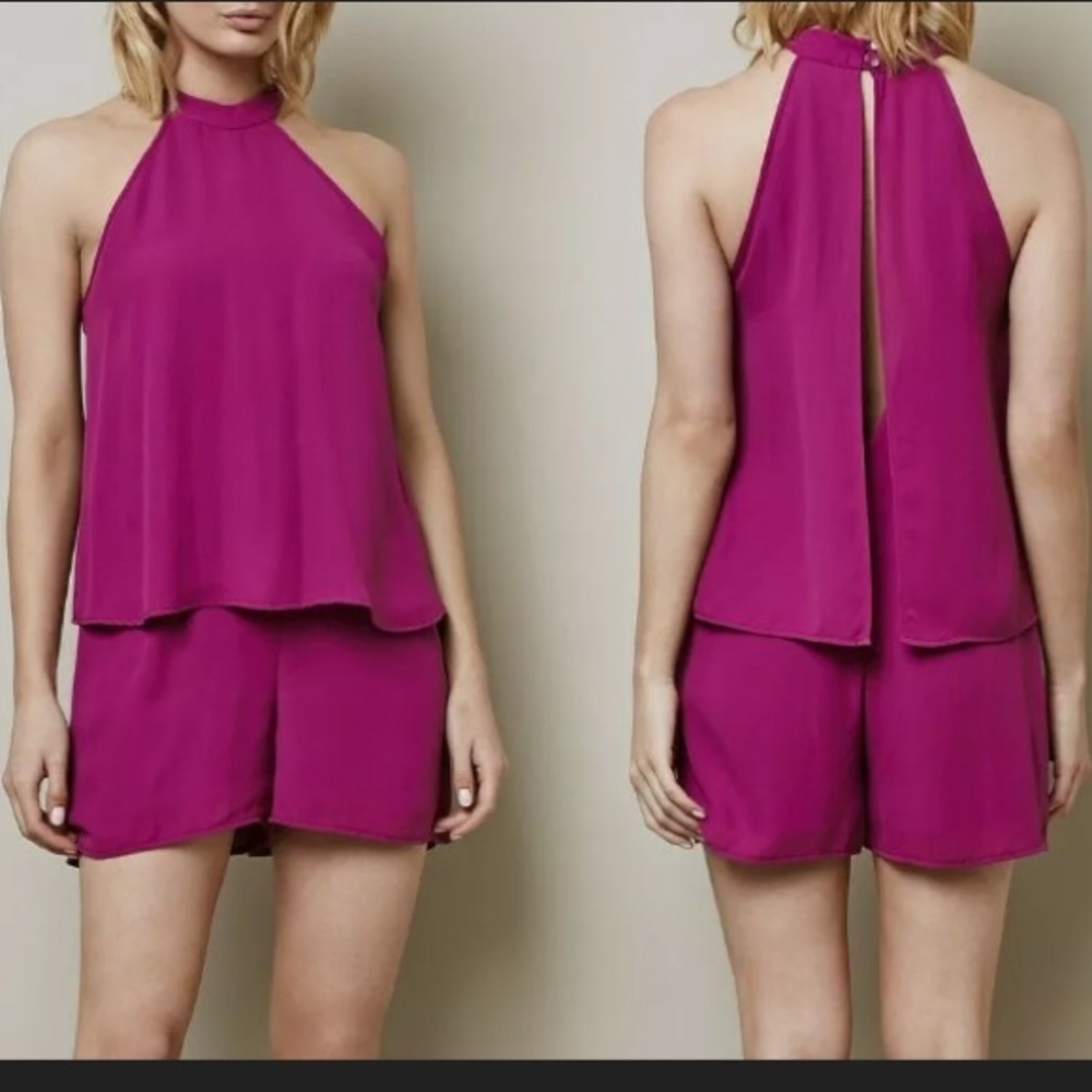 NWT krisa halter romper XS
